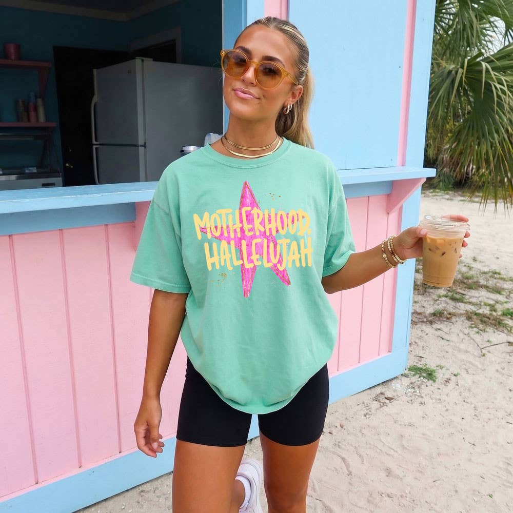 Motherhood Hallelujah Tee