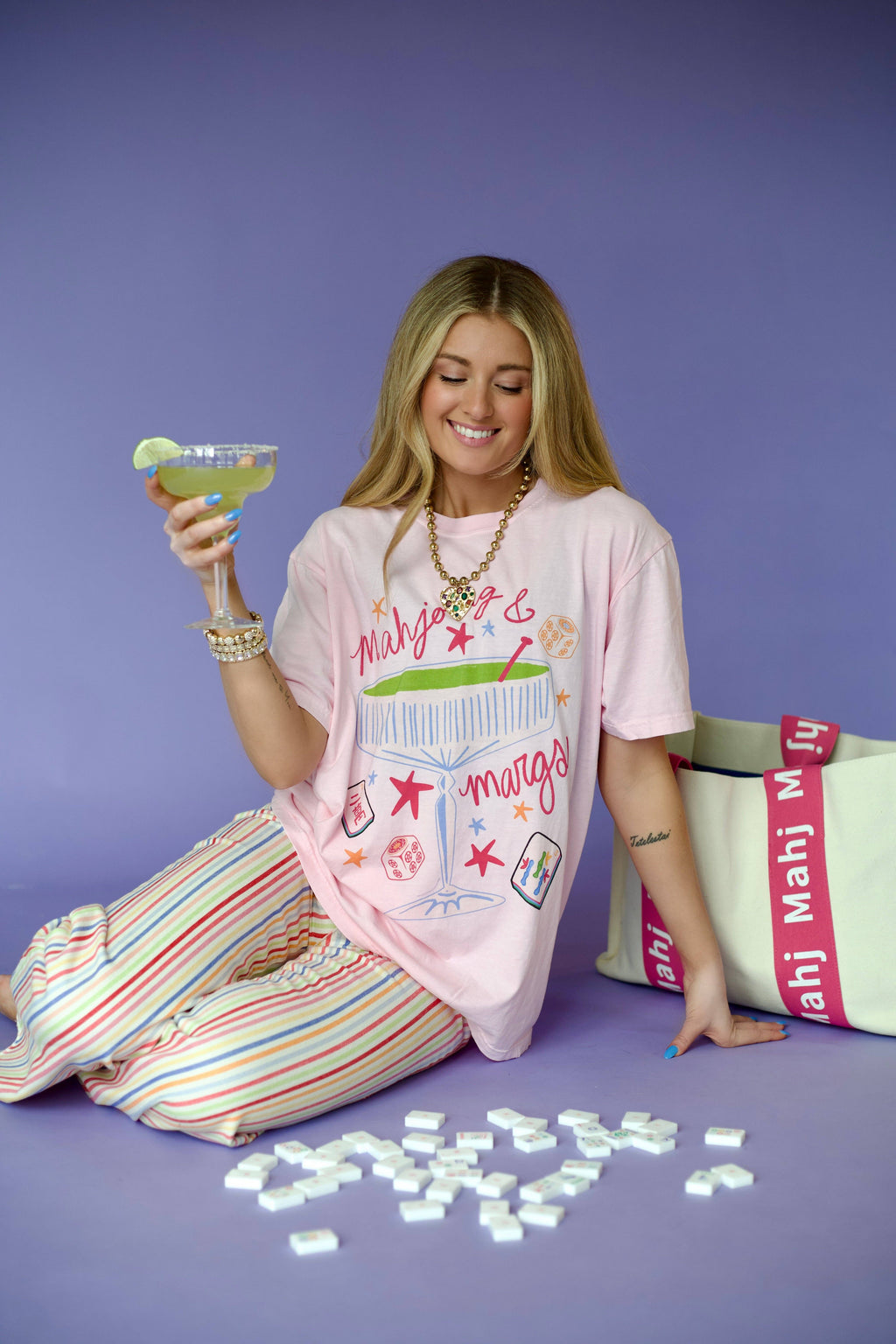 Mahjong & Margs Tee