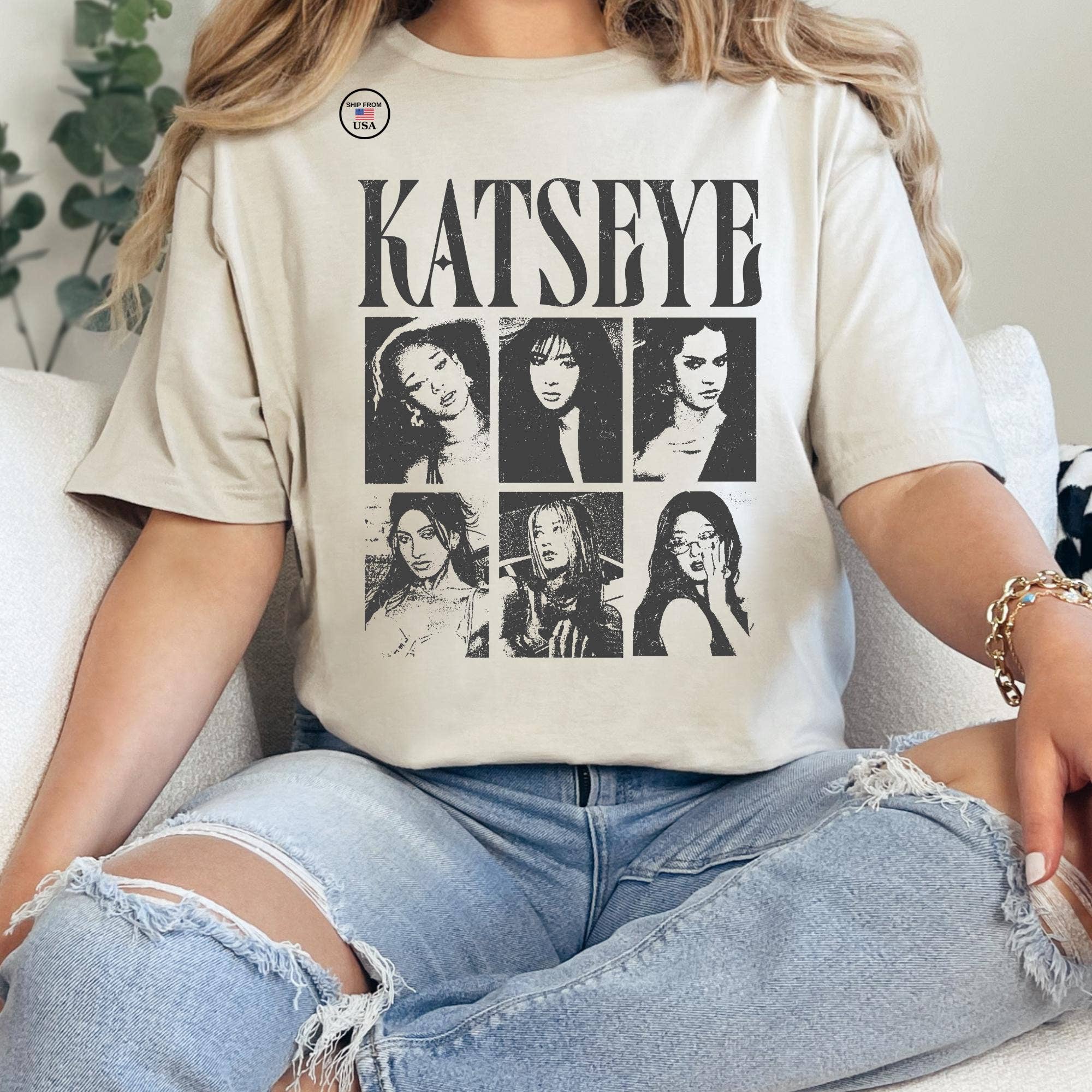Katseye Band Kpop Graphic Unisex T-Shirt