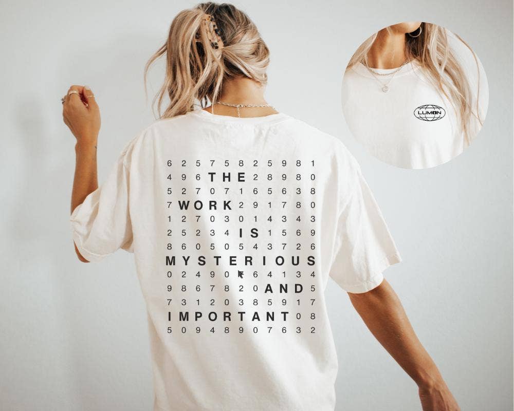 Mysterious Work Appreciation Tee - Lumon Industries Gift