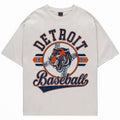 Vintage Detroit Tigers Baseball Team Tshirt Established 1894