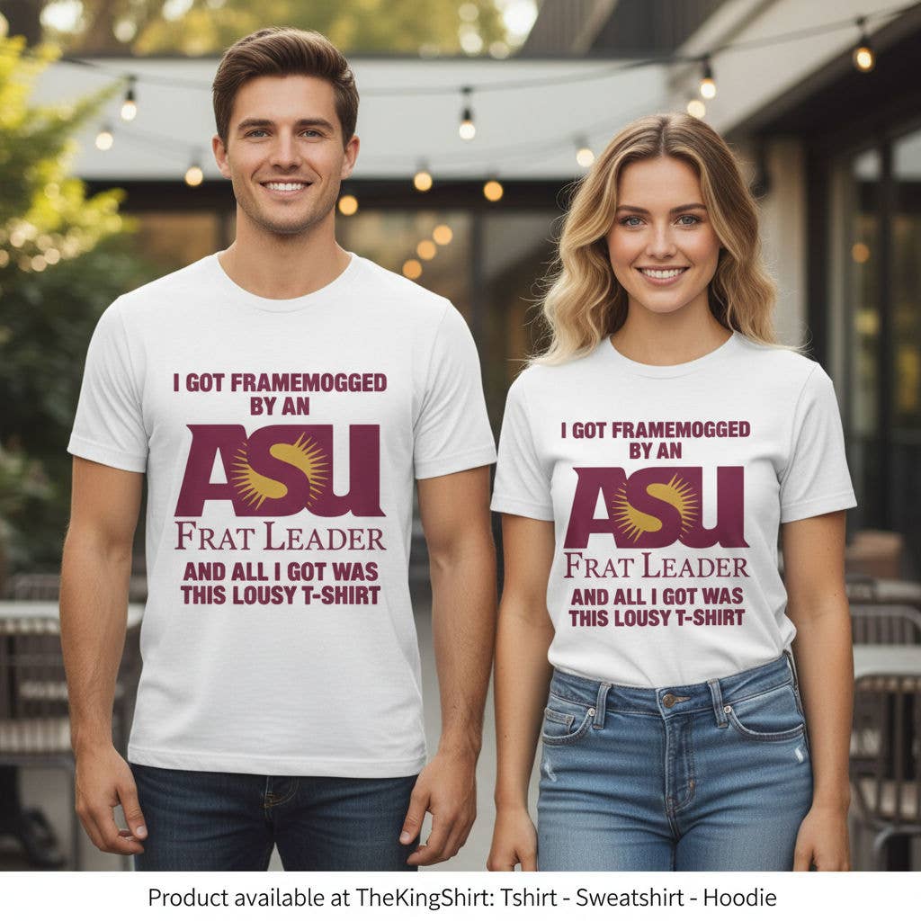 Framemogged Frat Leader 2026 T Shirt