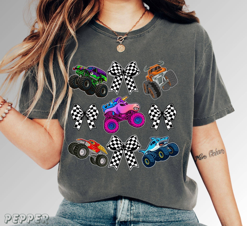 Family Monster Truck Comfort Colors Shirt