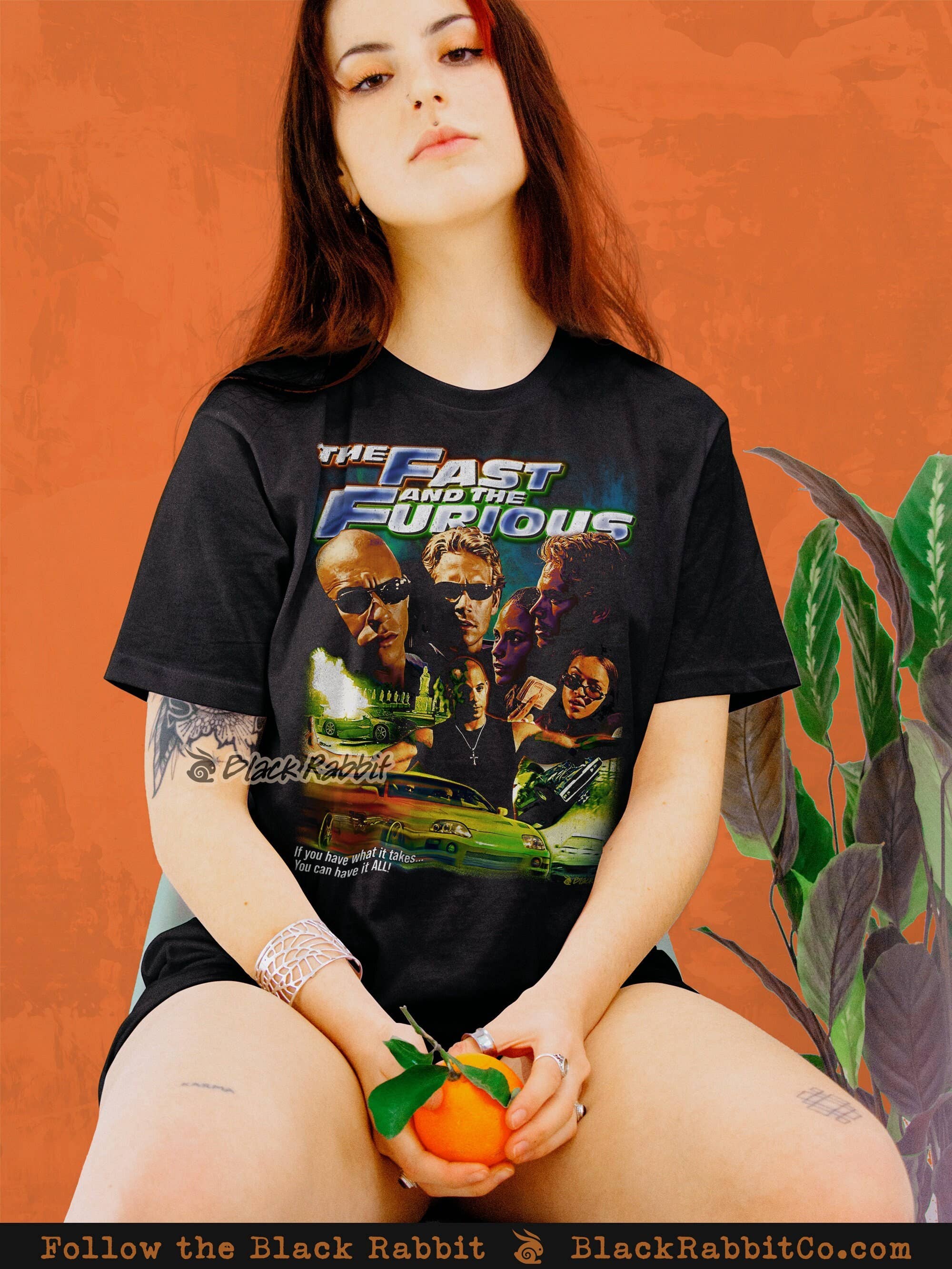 The Fast and the Furious Movie Poster Retro Unisex T-Shirt