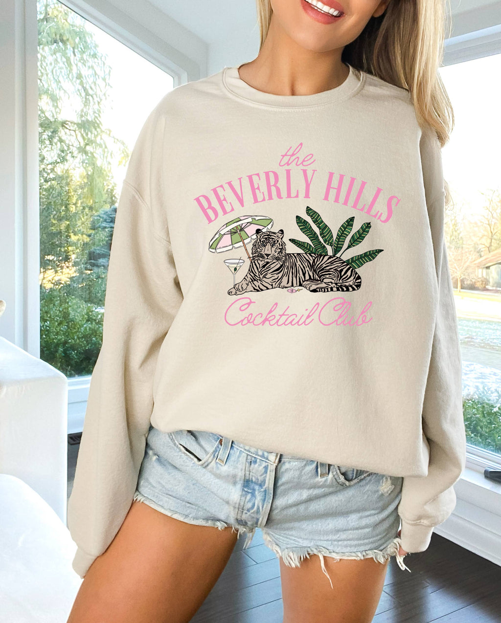 Beverly Hills Cocktail Club, Cocktail Club Sweatshirt