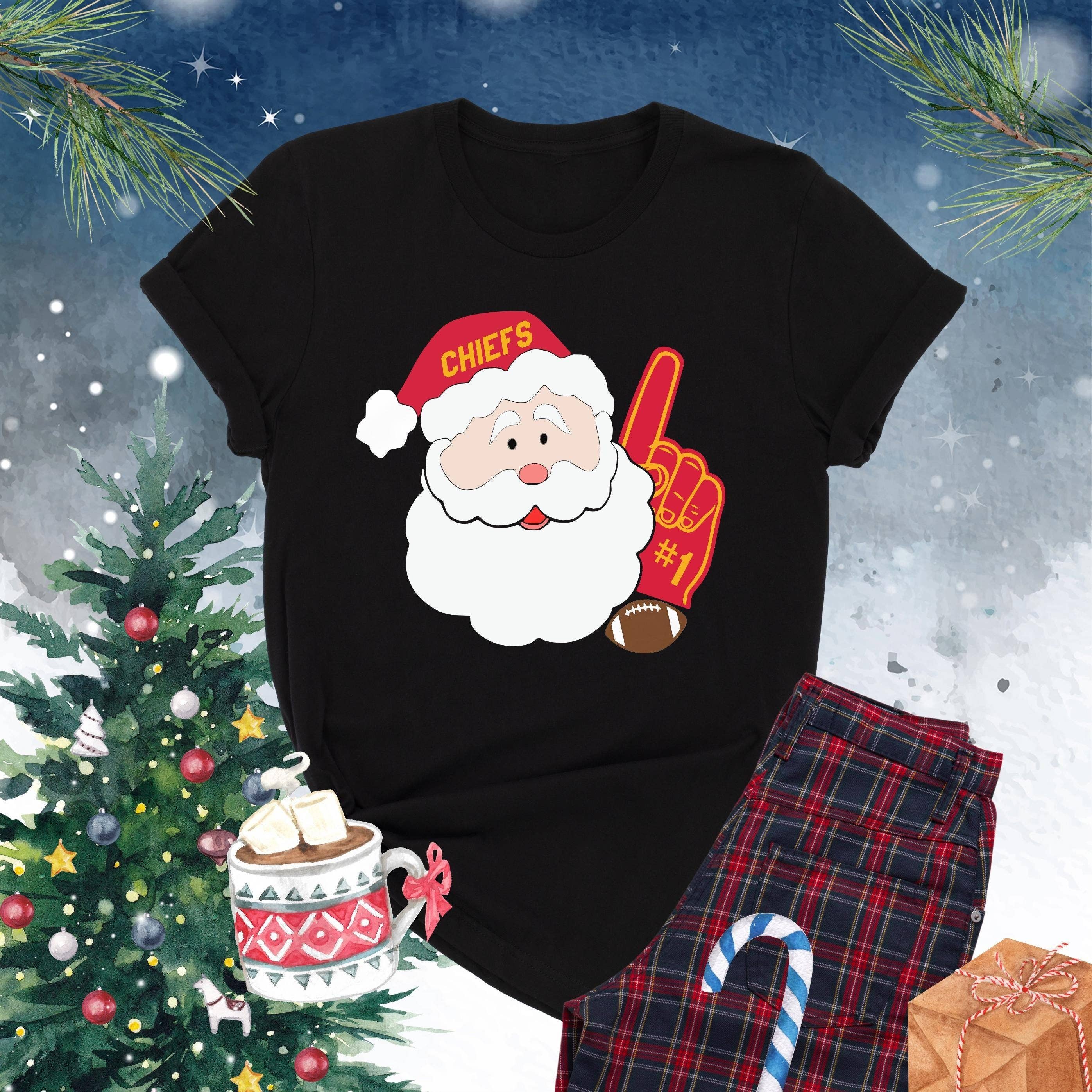 Football Santa Christmas Shirt - Football Lover Gift