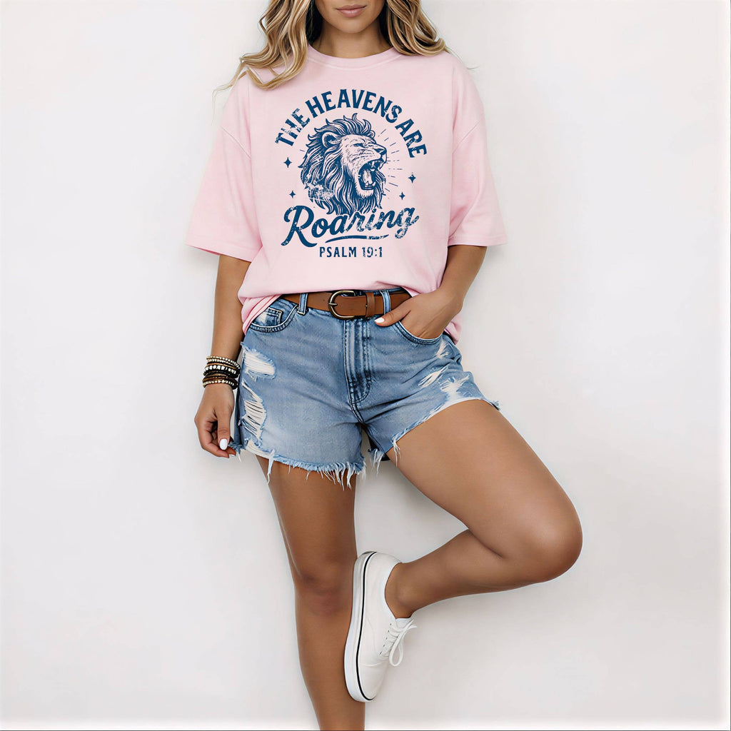 The Heavens Are Roaring Graphic Tee - Summer Western