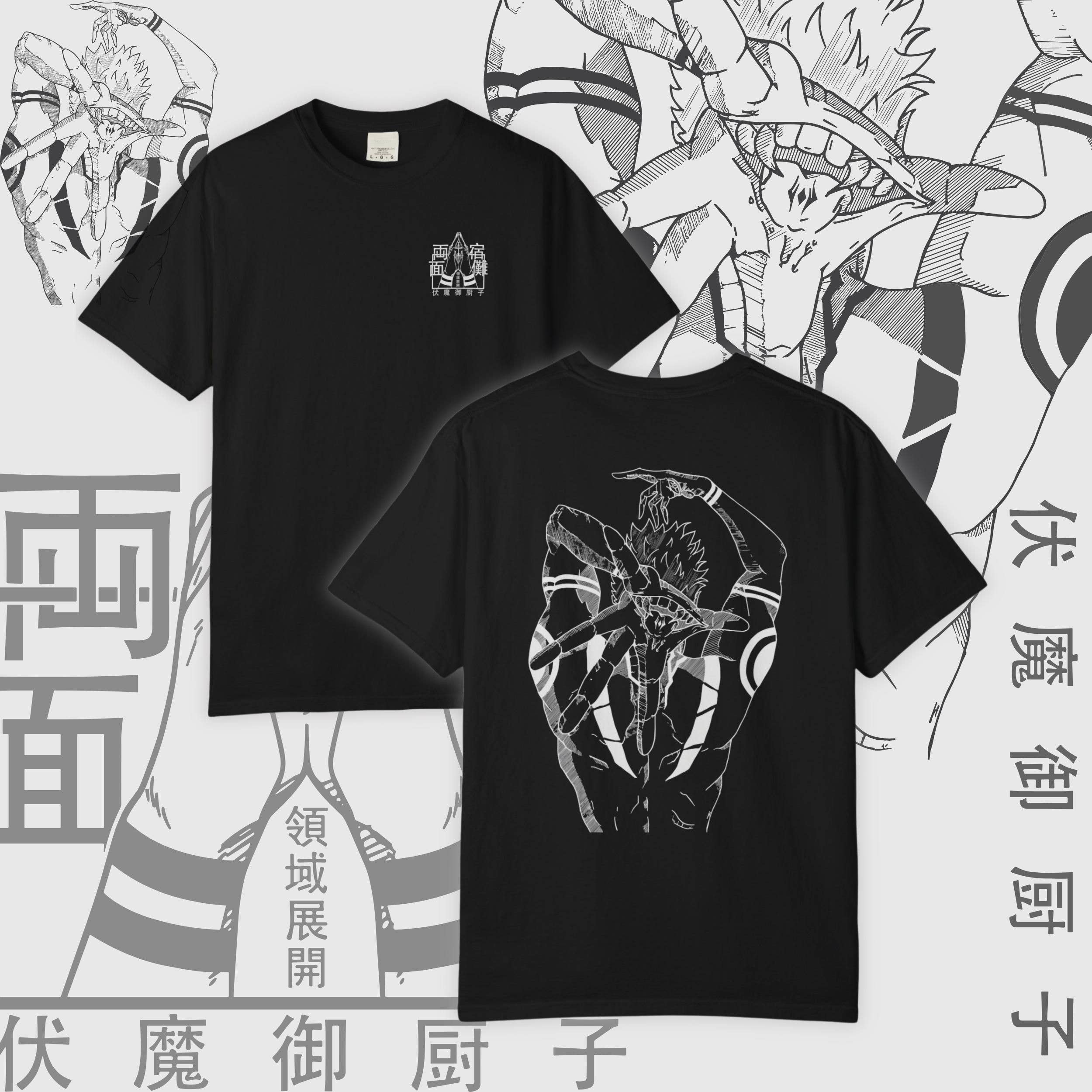 Sukuna Unisex Anime Tshirt Jujutsu Kaisen Gift