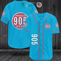 BEST 905 Premium Light Beer logo blue Baseball Jersey