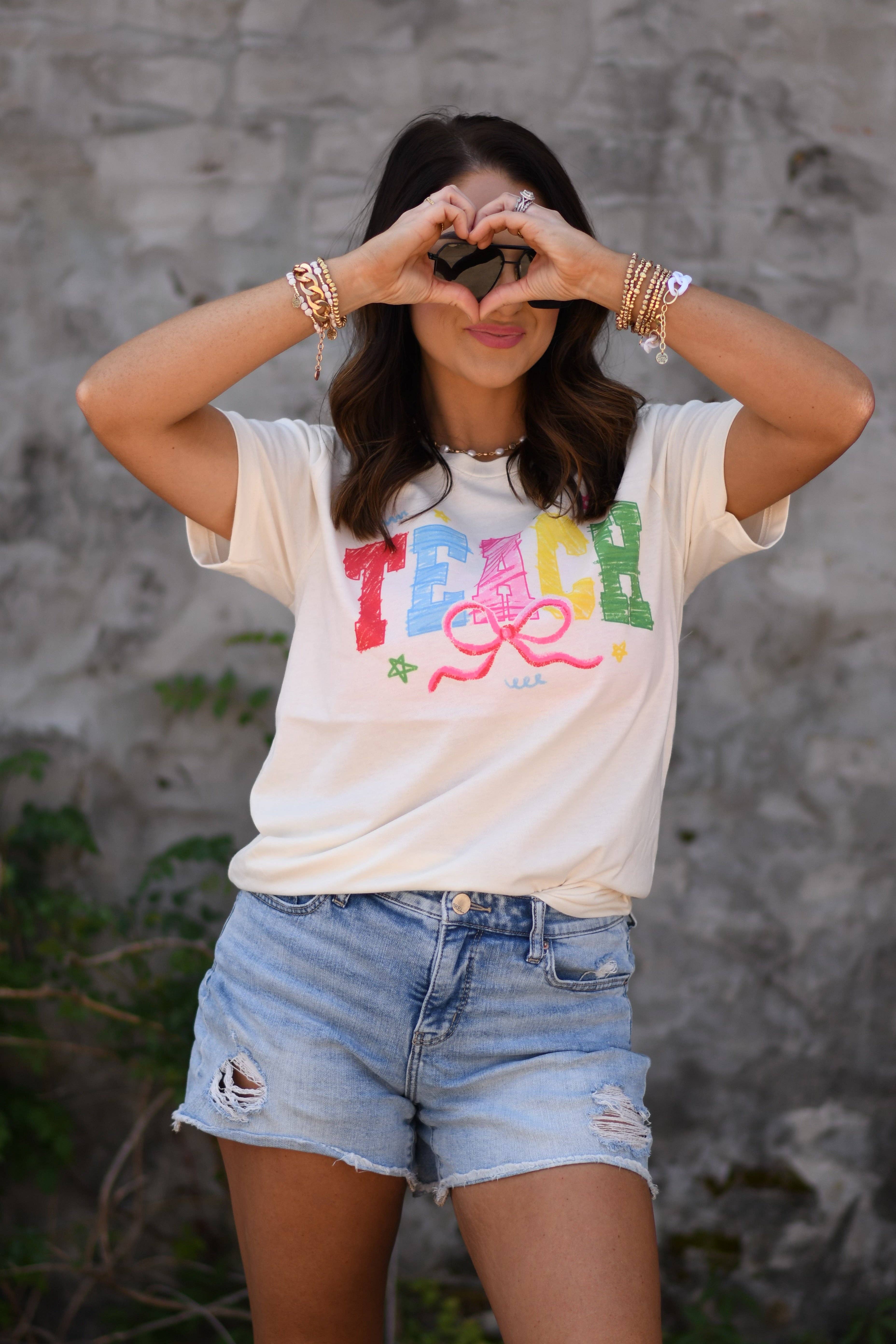 Colorful Teach Tee
