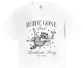 Funny Raccoon Meme Girls Bride Gone Feral Bachelorette Party Comfort Colors Crop Top