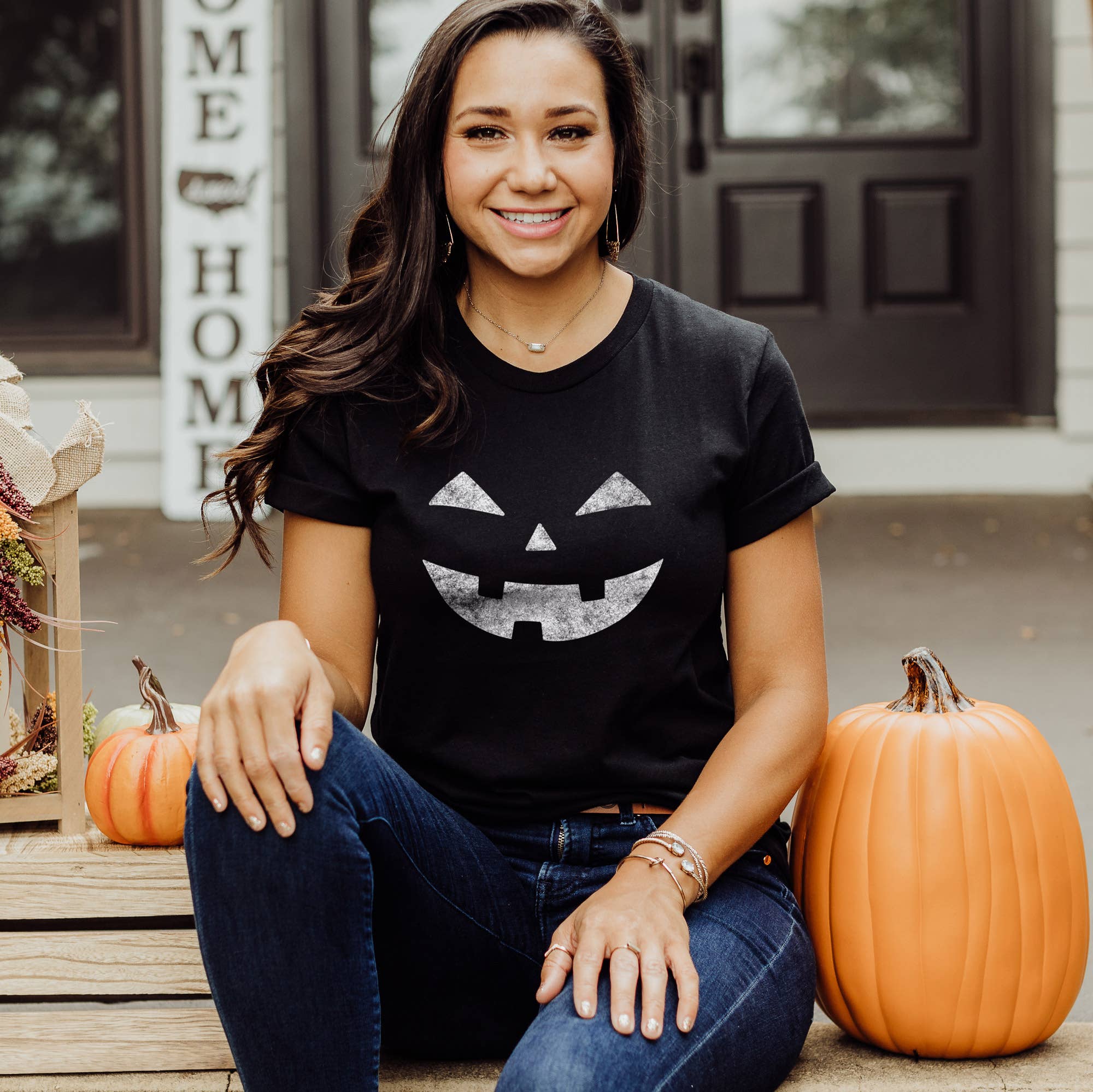 Laughing Jack-O-Lantern Halloween T-Shirt