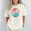 Circle Striped Wave Tee | Summer | Beach | Sizes S-2XL