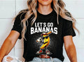 Funny Banana Baseball Tee For Sports Fans Let's Go Bananas