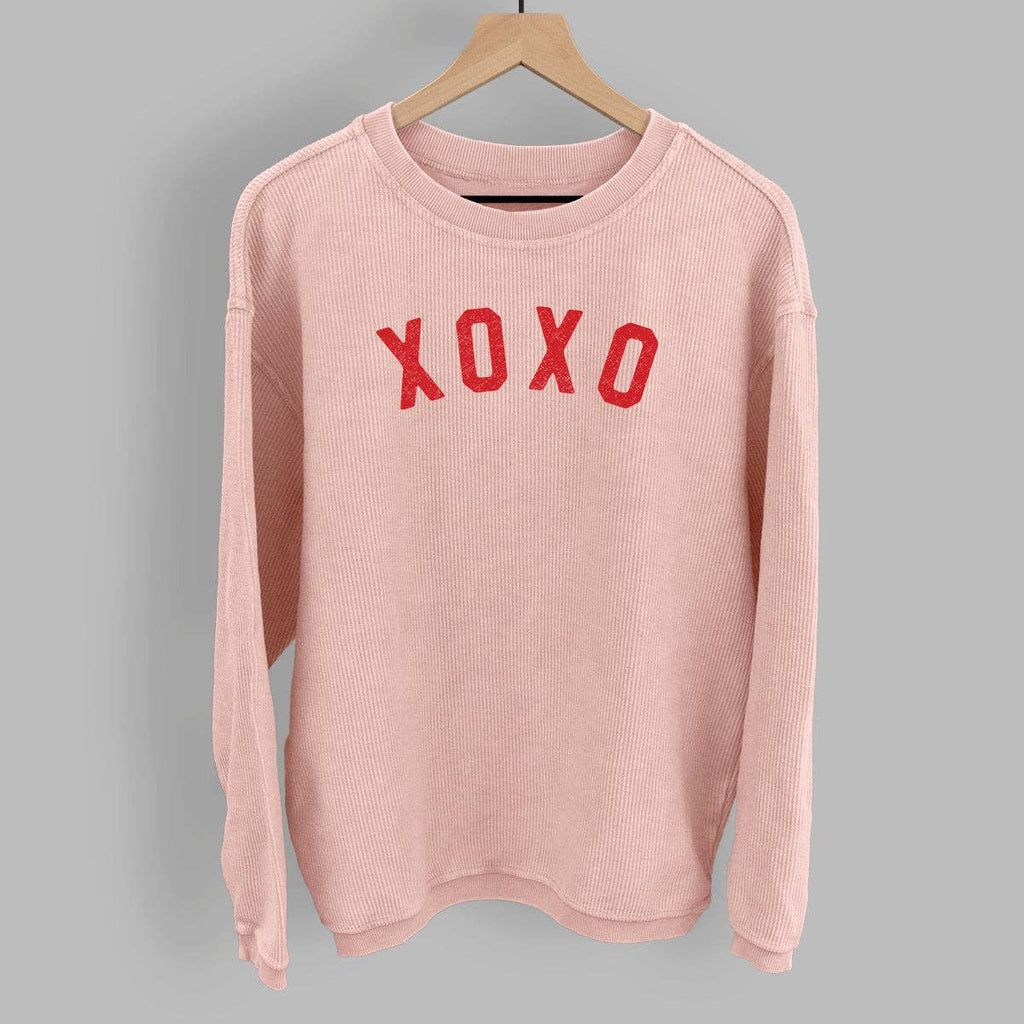 Xoxo Collegiate Oversized Corded Crew