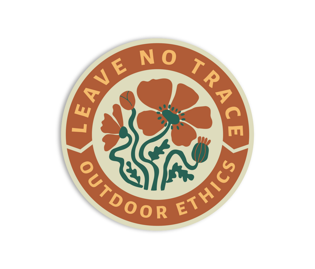 Leave No Trace Outdoor Ethics Sticker