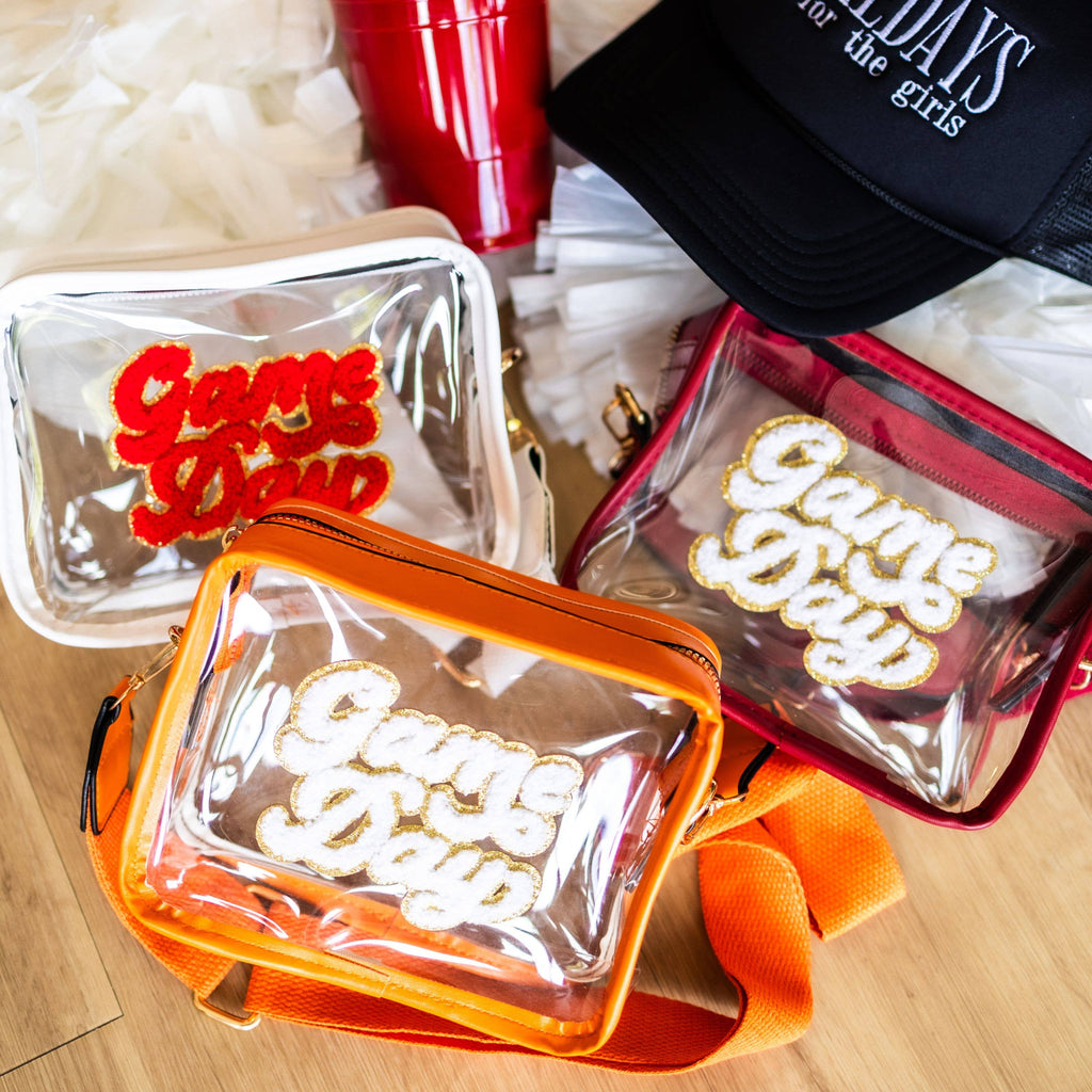 Stadium Bag, Crossbody Bag, Clear Bag, Game Day Bag