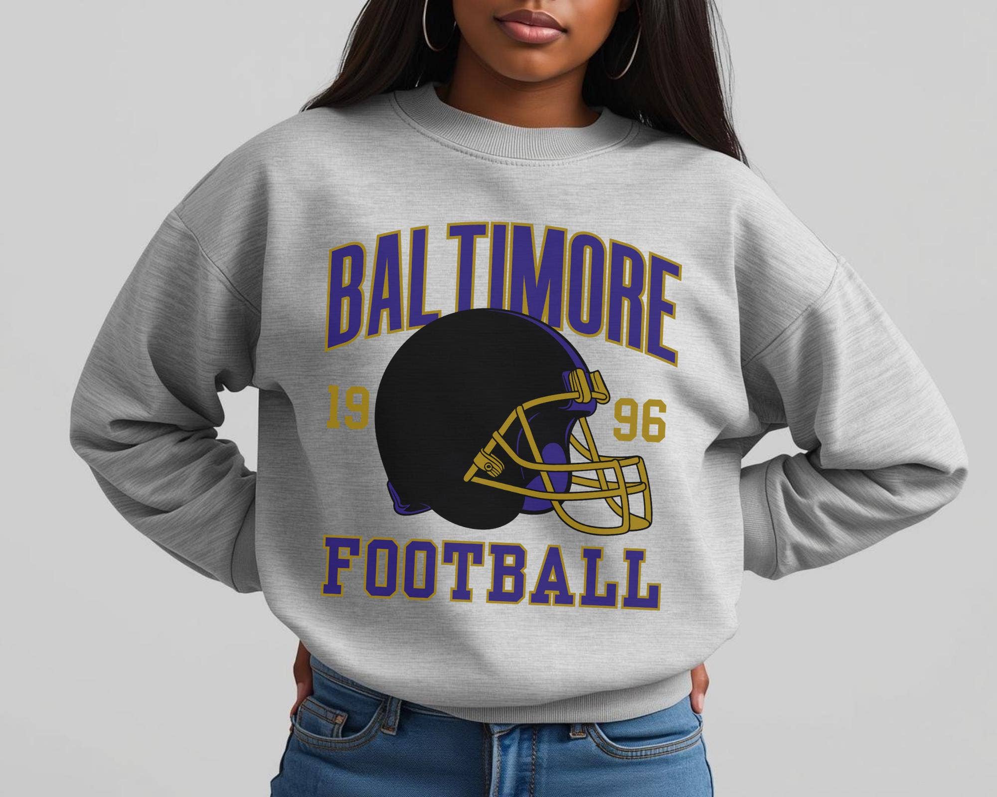 Baltimore Football Varsity Retro Game Day Apparel