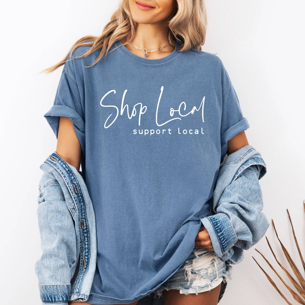 Shop Local Support Local Tee - Summer Graphic Tee