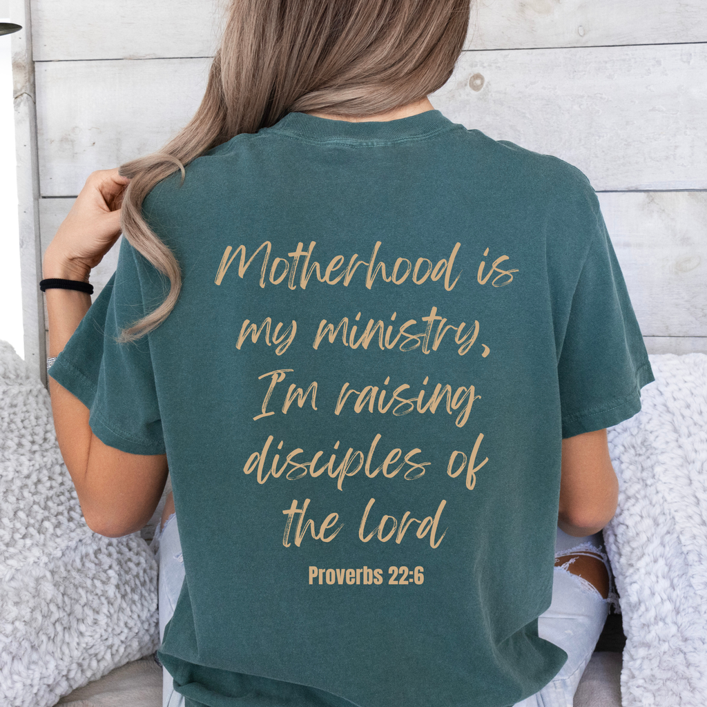 Proverbs 22:6 Graphic Tee - Christian Faith Tee - Summer Tee