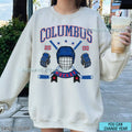 Columbus Blue Jackets Vintage Sweatshirt - Retro Hockey Fan