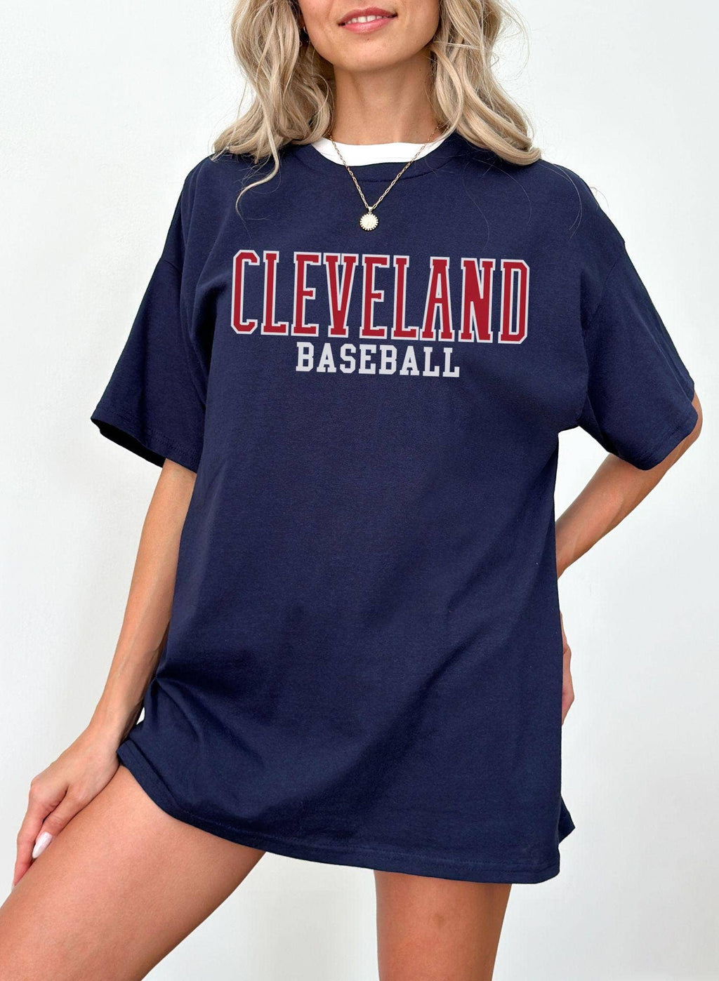 Comfort Colors Cleveland Baseball Shirt Game Day Apparel