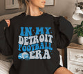 Detroit Lions Vintage Crewneck Retro Style Fan Gift