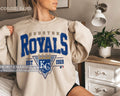 Vintage Kansas City Baseball Sweatshirt - Retro Baseball