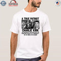 A true Patriot Charlie Kirk Shirt