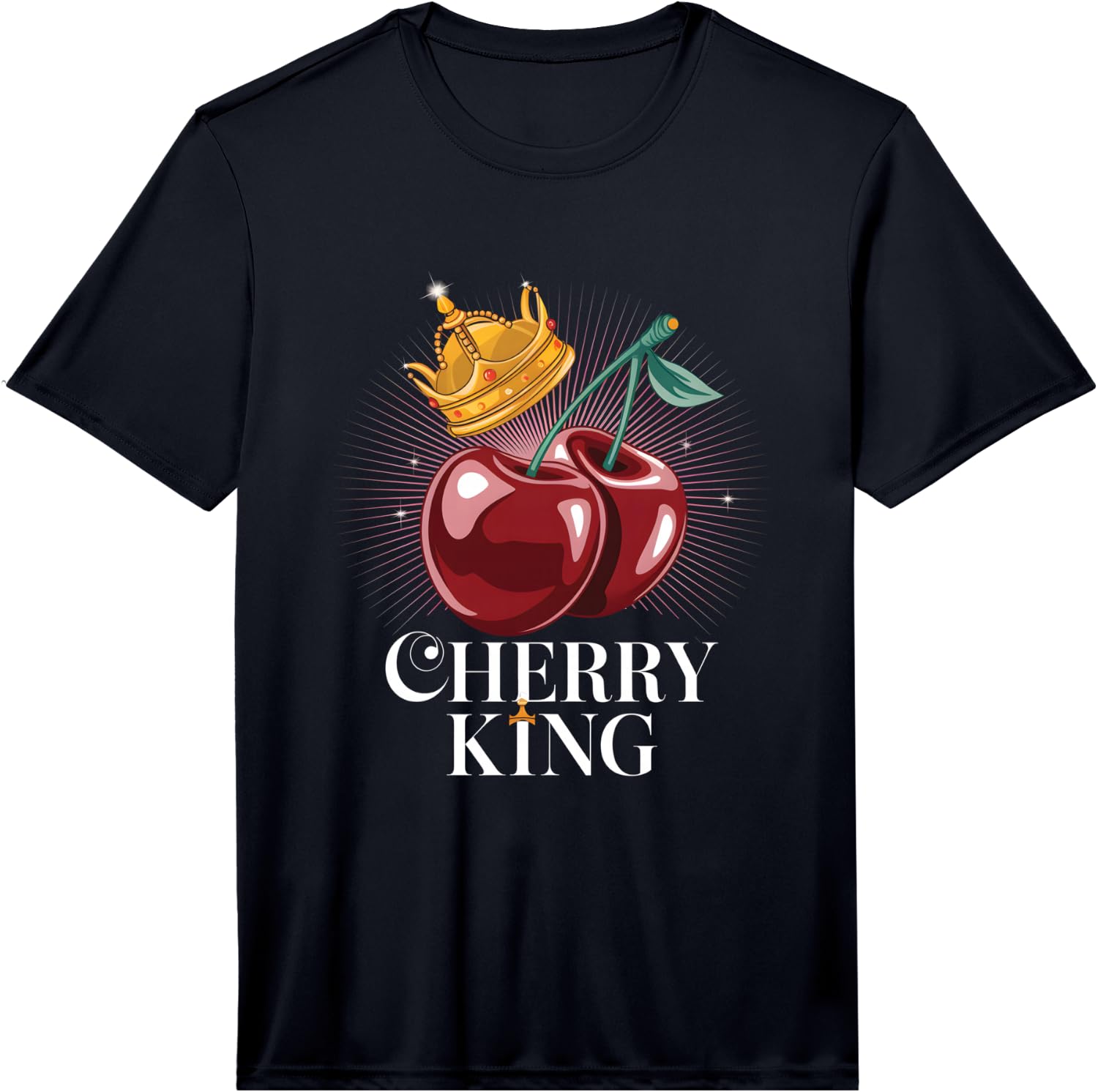 Mens Cherry King Performance T-Shirt