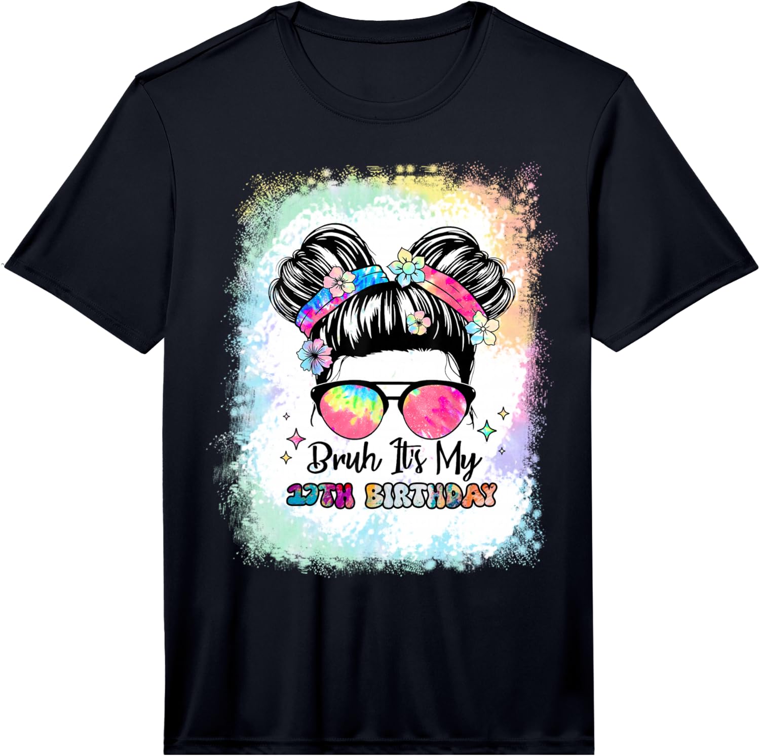 Bruh It's My 17th Birthday 17 Year Old 17th Birthday Girl Performance T-Shirt