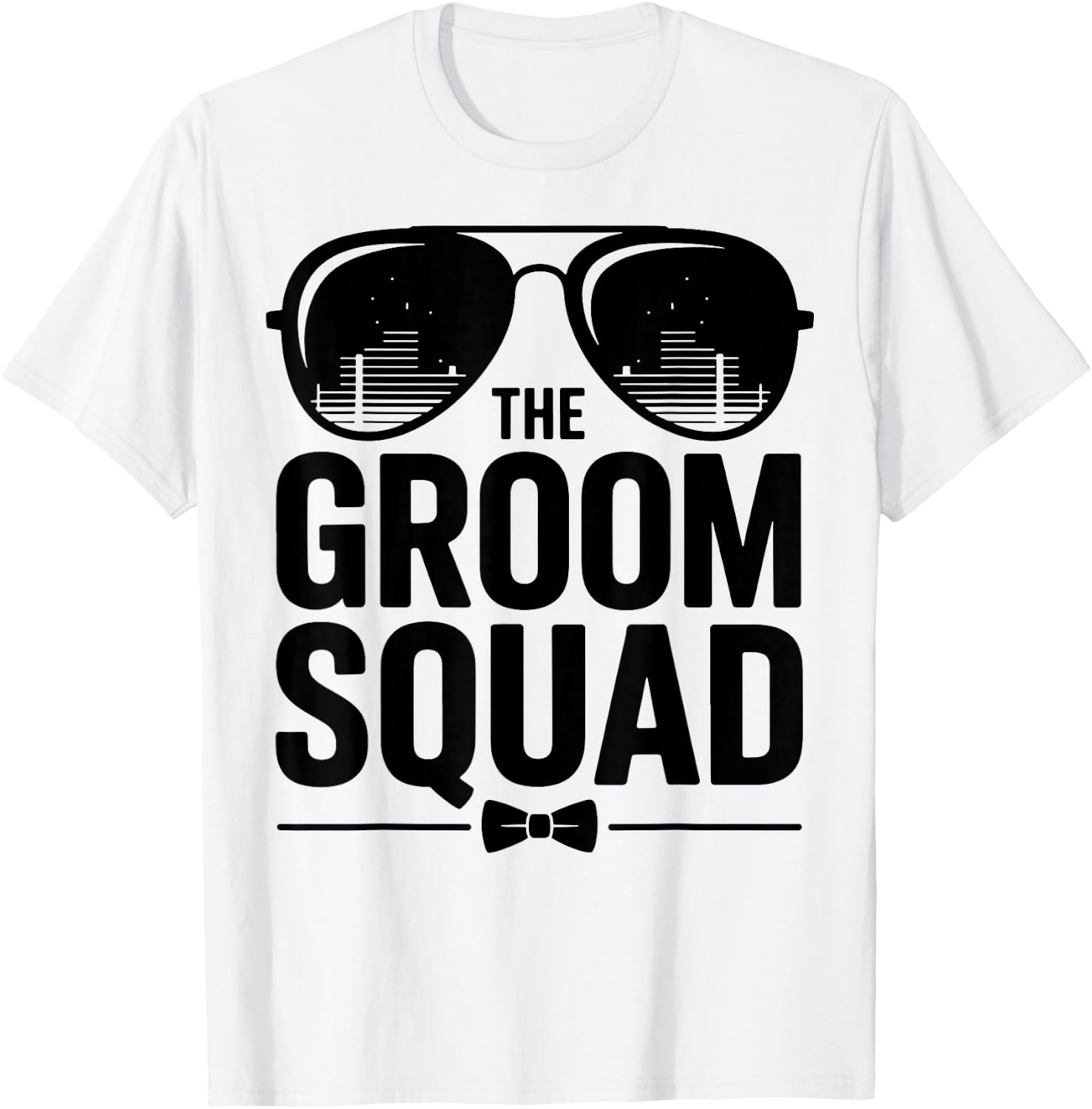 The Groom Squad Sunglasses Wedding Bachelor Party Groomsmen T-Shirt