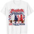 Cute Purrfectly Patriotic Cats 4th of July Women Graphic T-Shirt