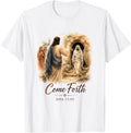 Come Forth Jesus Calls Lazarus John 11 Christian Design T-Shirt