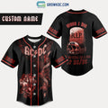 AC/DC When I Die Let Me Still Be A Fan Of AC/DC Personalized Baseball Jersey