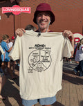ADHD Why I Interrupt People Pie Chart shirt