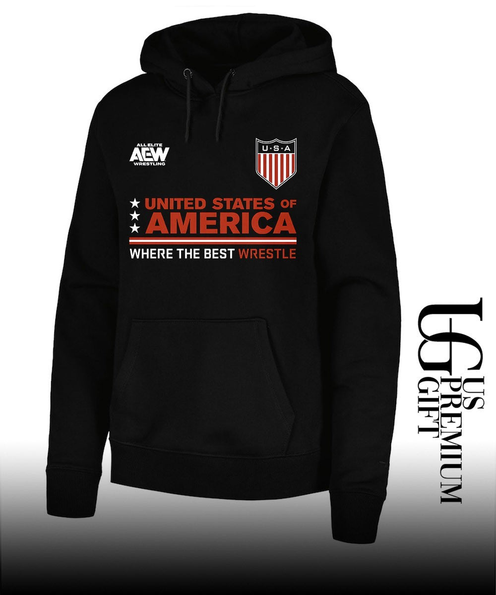 AEW United States of America Where the Best Wrestle shirt