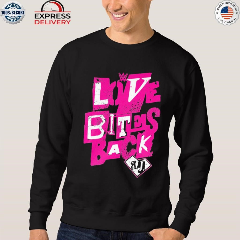 AJ Lee Love Bites Back Shirt