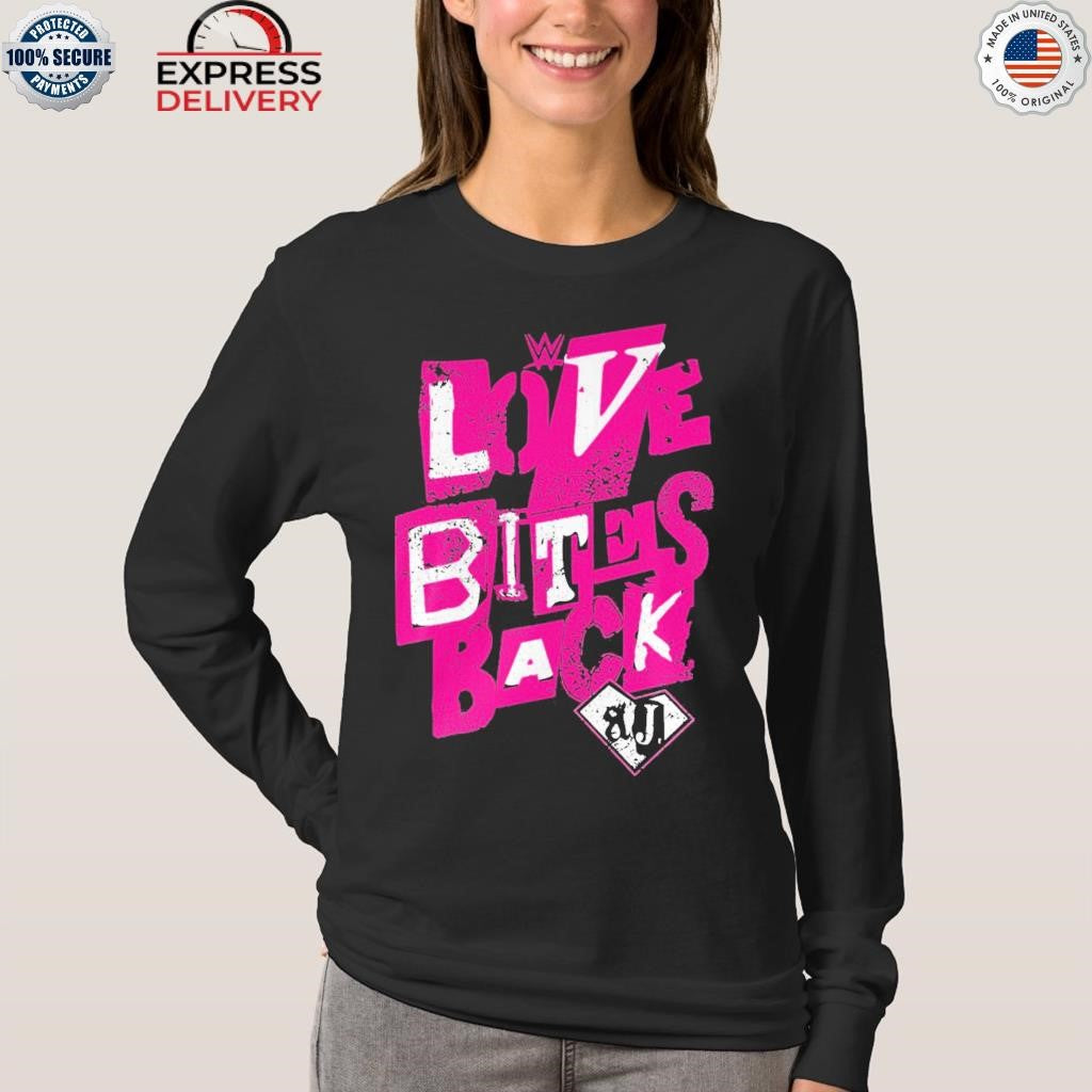AJ Lee Love Bites Back Shirt