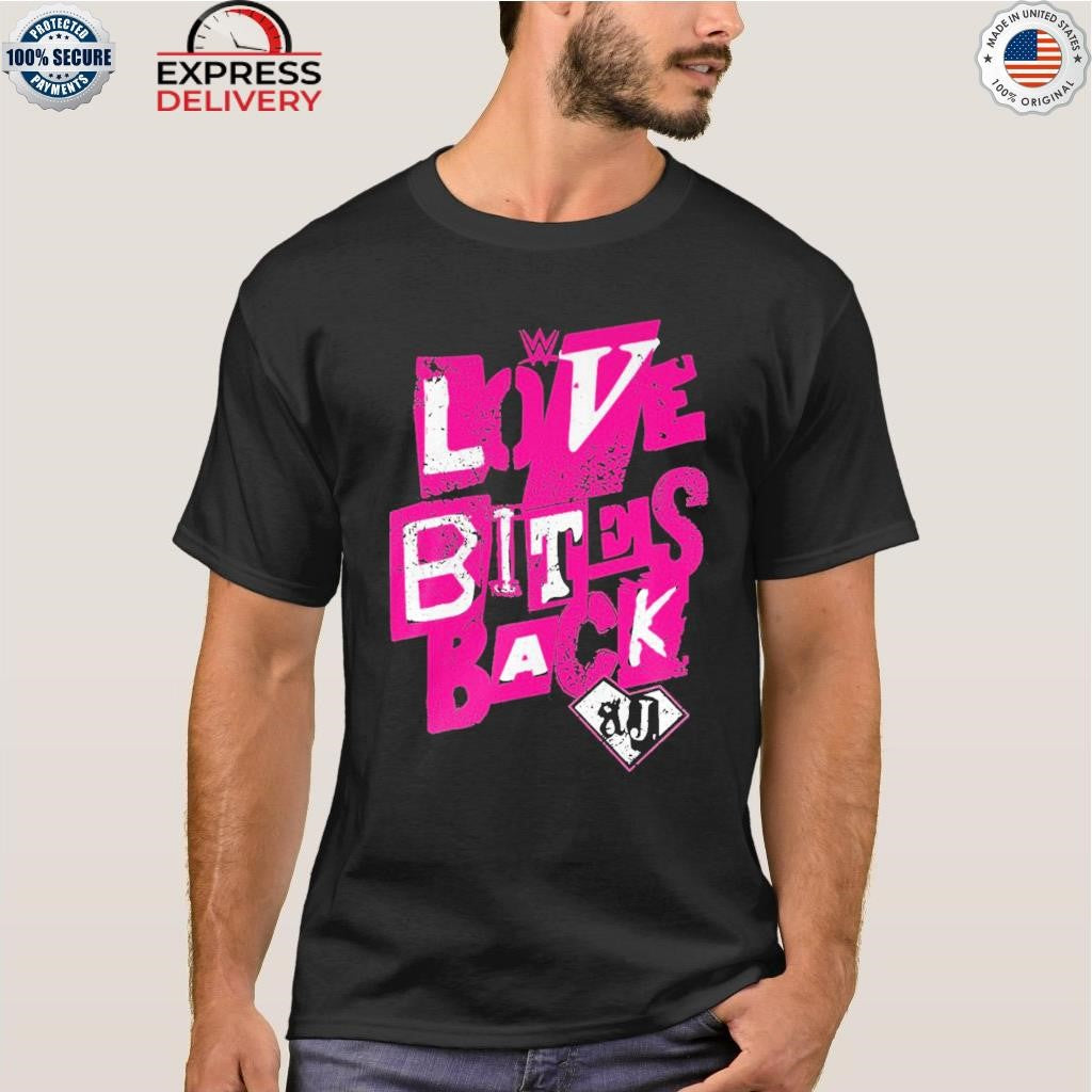AJ Lee Love Bites Back Shirt