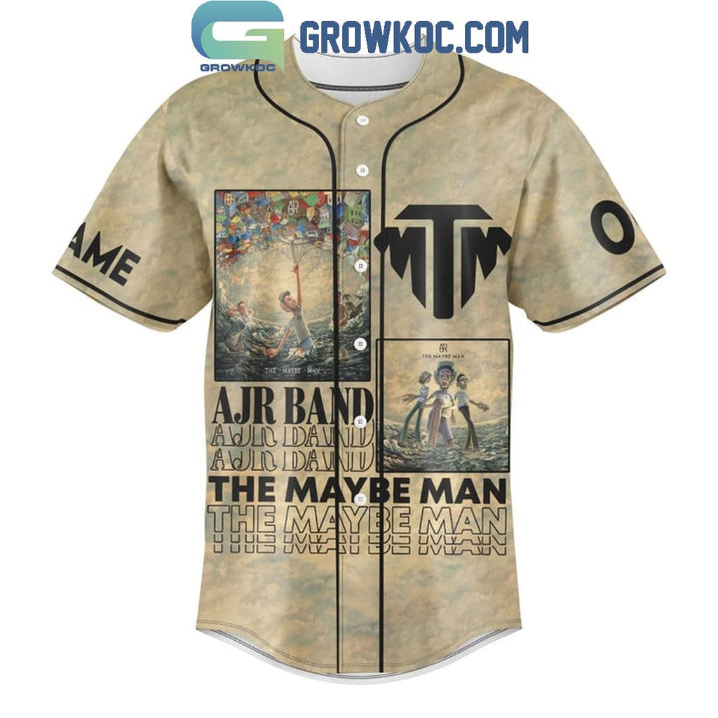 AJR Band The Maybe Man Loyal Personalized Baseball Jersey
