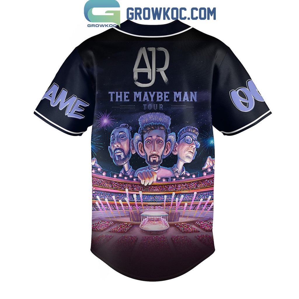 AJR The Maybe Man Tour 2024 Personalized Baseball Jersey