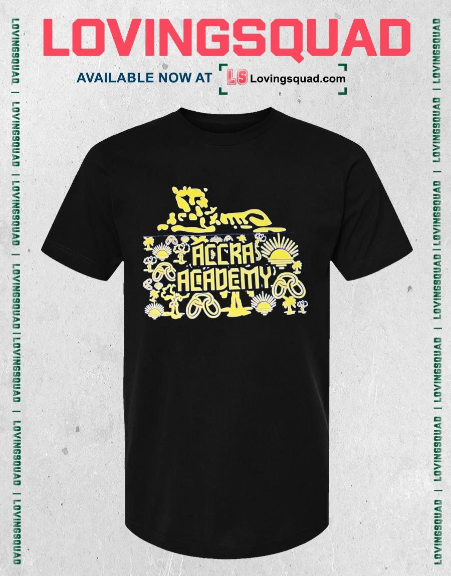 Accra Academy Emblem Ghana School Education T-shirt
