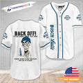 Achmed Back Off With Busch Latte Baseball Jersey
