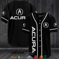 BEST Acura Black Baseball Jersey