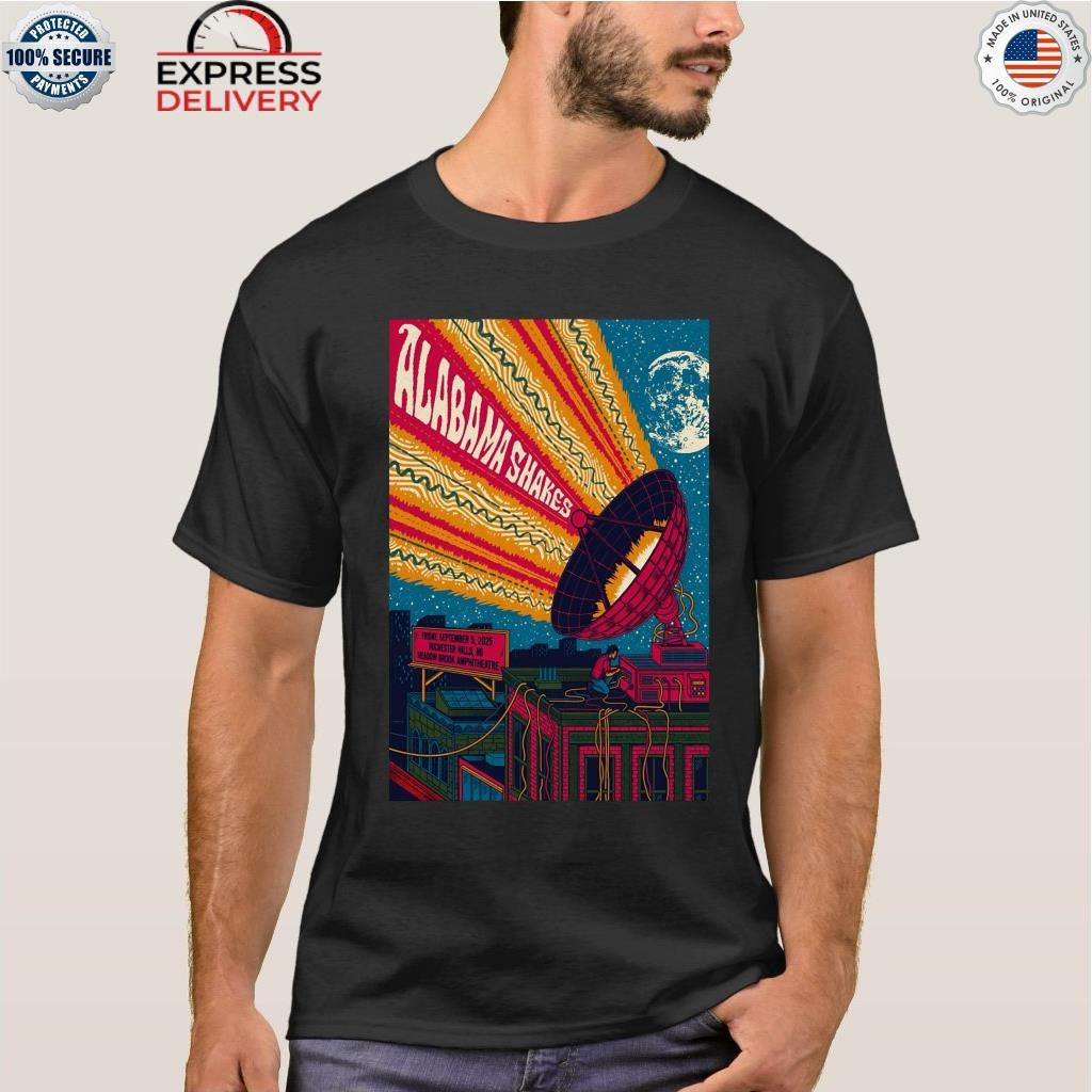 Alabama Shakes 9-5-2025 Rochester Hills MI Shirt