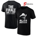 Alan Jackson the Finale portrait shirt