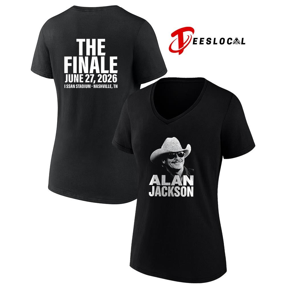 Alan Jackson the Finale portrait shirt