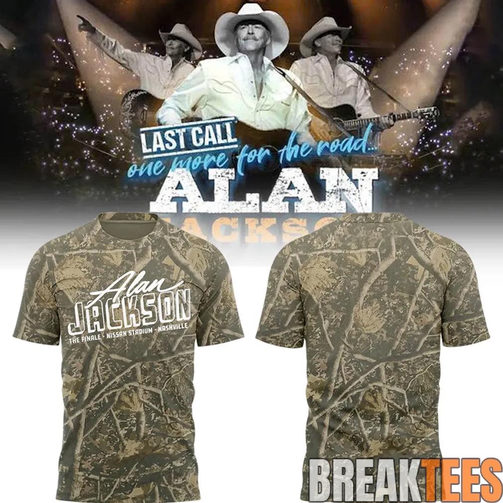 Alan Jackson x Tennessee Titans “Last Call – The Finale” Limited Tee
