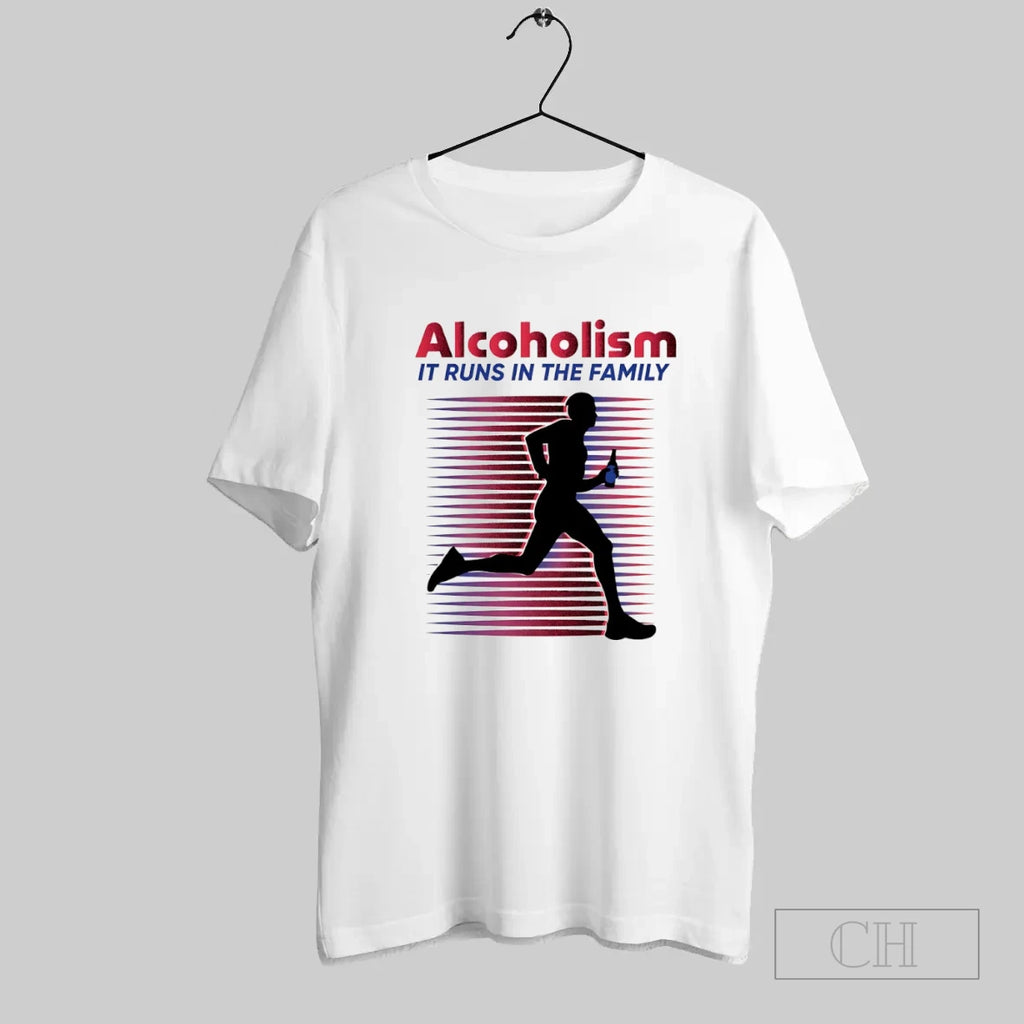 Alcoholism It Runs In The Family T-Shirts, Hoodie, Sweatshirt | InkRitualCo.com